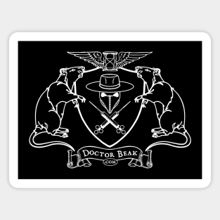 Doctor Beak Coat of Arms Magnet